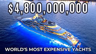 Top 10 Super Yachts in the world [upl. by Konstanze]