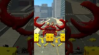 Omg  Zoochosis Infected Crab vs Spongebob SQUAREPANTS EXE Family in Garrys Mod  Who is Stronger [upl. by Peti472]