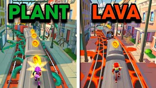 🌱 PLANT INVASION vs 🌋 LAVA FLOOR  Subway Surfers [upl. by Efioa468]