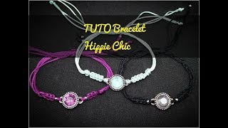 DIY Tuto Bracelet hippie chic [upl. by Anileve]