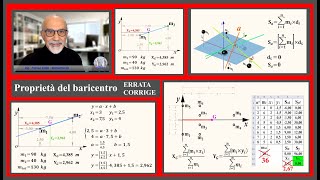 Proprietà del baricentro ERRATACORRIGE [upl. by Steffie]