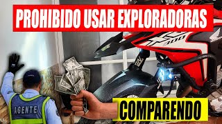 ¿Tendremos que DESINSTALARLAS NO MÁS EXPLORADORAS EN MI MOTO  que dice la LEY 769 DEL 2002 [upl. by Synned]