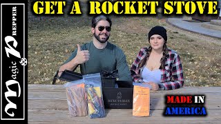 Minuteman Rocket Stove Review  A Great Prep To Have [upl. by Chandal190]