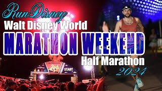 They Shortened the Course RunDisney Walt Disney World Half Marathon 2024 [upl. by Rebak]