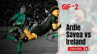 Unbelievable Ardie Savea Try Against Ireland  Rugby World Cup 2023  Quarter Final 2 [upl. by Zarah]