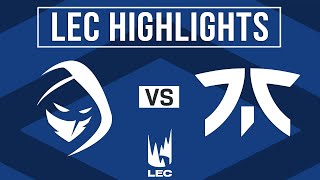 RGE vs FNC HIGHLIGHTS  LEC 2024 Winter  Rogue vs Fnatic [upl. by Caresa810]