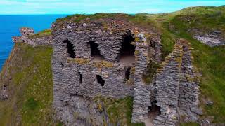 Findlater Castle Moray Coast Scotland [upl. by O'Hara860]