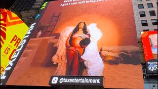 I put my wife on a NY BILLBOARD‼️ [upl. by Ilyse756]