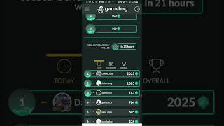 💵Gamehag app  collect FREE gems and rewards for crypto voucher  PayPal money amp gift cards💱💳🧲 [upl. by Bunns]