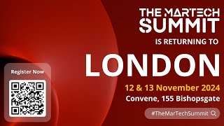 Teaser  The MarTech Summit London 2024  12 amp 13 November  Convene 155 Bishopsgate [upl. by Anes584]