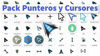 PUNTEROS del Mouse para Windows 1087 [upl. by Gussie]