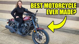 Is the Honda Rebel 1100 the BEST MOTORCYCLE EVER Heres the verdict [upl. by Griffiths]