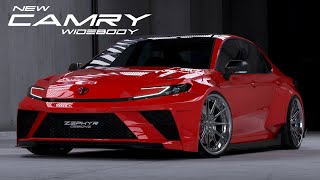 NEW Toyota CAMRY 2025 Modified WIdebody Concept by Zephyr Designz [upl. by Linnie]