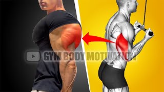 8 Best Tricep Exercises for Bigger Arms  Gym Body Motivation [upl. by Nelly882]