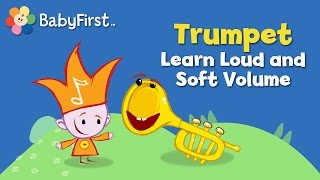 Trumpet  Notekins  Music Videos  BabyFirst TV [upl. by Lari]