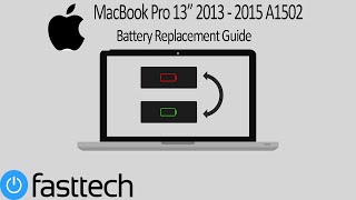 MacBook Pro 13” 2013  2015 A1502 Battery Replacement Guide [upl. by Supat92]