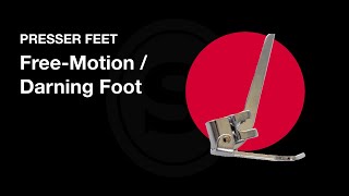 Singer FreeMotionDarning Presser Foot [upl. by Graner]