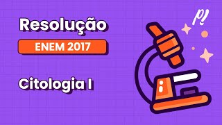 ENEM LIBRAS 2017  CITOLOGIA  No Período Cretáceo surgiram as angiospermas caracterizadas [upl. by Marozik]