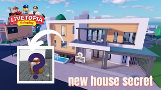 LIVETOPIA NEW PREMIUM HOUSE SECRET  UPDATE 150  Livetopia Roleplay Roblox [upl. by Adnema]