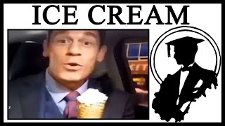 Why Is John Cena Speaking Chinese And Eating Ice Cream [upl. by Bravar368]