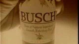 Retro Commercials Busch BeerOld Footage [upl. by Easter]