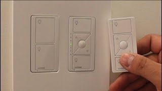 Installing Lurton Caseta and PICO switch in my home Threeway switch made easy  Skill Stacking [upl. by Un393]