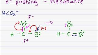 Electron Pushing Arrows in Resonance and Organic Mechanisms [upl. by Ttelrats]