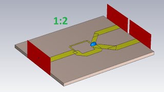 Full course Wilkinson power divider 12  part 12  CST STUDIO 2022 STUDENT [upl. by Assirroc40]