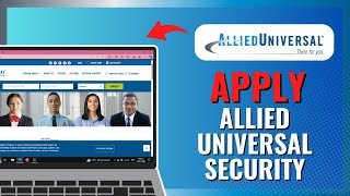 How to APPLY for ALLIED UNIVERSAL SECURITY 2024 [upl. by Negem633]