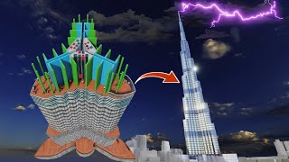 Burj Khalifa  Alle technischen Geheimnisse der MegaStruktur [upl. by Nwatna]