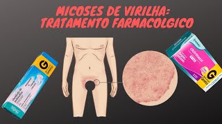 Micoses inguinais Tratamento Farmacológico [upl. by Ydnyl]