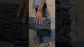 Hot Bitumen Waterproofing  Glorious Builders [upl. by Idarb]