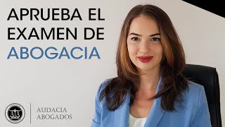 Como estudiar para el examen de abogacia [upl. by Erda]