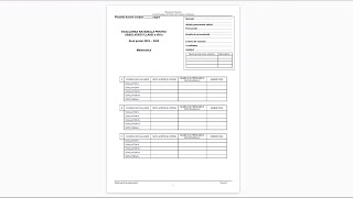 Testul 3 de antrenament Evaluare Nationala 2022  Clasa a 8a  Rezolvare [upl. by Adiarf]