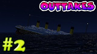 Minecraft TITANIC  Der Film  Outtakes  Teil 2 [upl. by Oaht]