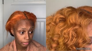 Dying my hair  Adore Spiced Amber [upl. by Orpheus]