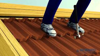 02 INSTALLATION VIDEOS GERARD ROOFING SYSTEMS EUROPE  TILE LAYING [upl. by Grefe]