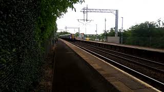 2A42 380112 Glasgow CentralBarrhead arriving amp Departing from Nitshill 10524 [upl. by Cavan827]