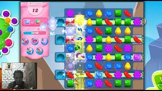 Candy Crush Saga Level 10010  2 Stars 22 Moves Completed No Boosters [upl. by Ellevel329]