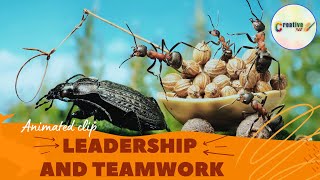 Teamwork and Leadership  Animated short clip  Creative 360  teamwork leadership motivation [upl. by Pahl]