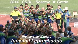 2014 CDRL Reserve Grade Grand Final Cairns Brothers v Innisfail Leprechauns [upl. by Ennovy]