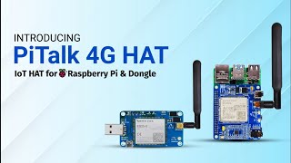 PiTalk 4G IoT HAT for Raspberry Pi amp 4G Dongle ⁣  SB Components [upl. by Reinwald]