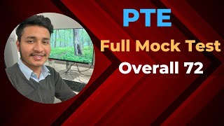 PTE Full Mock Test Practice  Overall 72 [upl. by Collimore]