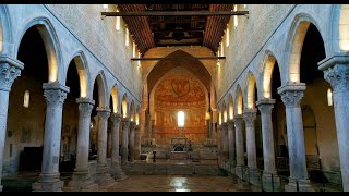 Basilica of Aquileia in 4K  Drone View [upl. by Eivol]