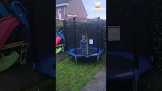 Trampoline met net 183 cm  blauw [upl. by Zenitram389]