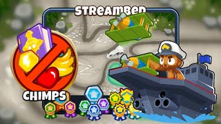 Streambed CHIMPS WalkthroughGuide  Bloons TD6 [upl. by Thurmann885]