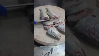 Unique Aesthetic Popular Salmon Fish CuttingSkills Expert Fish Cutter In FishShop Indiashorts [upl. by Leandre]