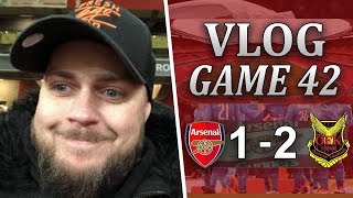 ARSENAL 1 v 2 ÖSTERSUNDS FK  WE WERE SUPERB TONIGHT  MATCHDAY VLOG [upl. by Engenia]