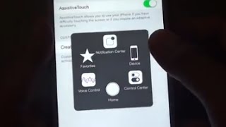 iPhone 6 Plus How To Enable Touch Screen Home Button on iPhone  iPod Assistive Touch [upl. by Dronski]