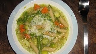 Italiaanse maaltijdsoep met pesto [upl. by Anyr]